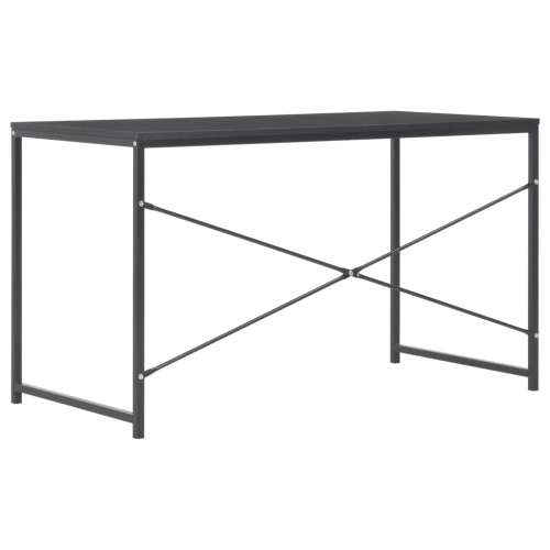vidaXL Computer Desk Black 47.2"x23.6"x27.6"