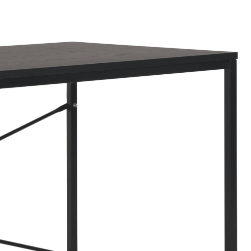 vidaXL Computer Desk Black 47.2"x23.6"x27.6"
