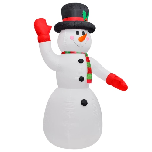 VIDAXL  Christmas Inflatable Snowman 94.5"