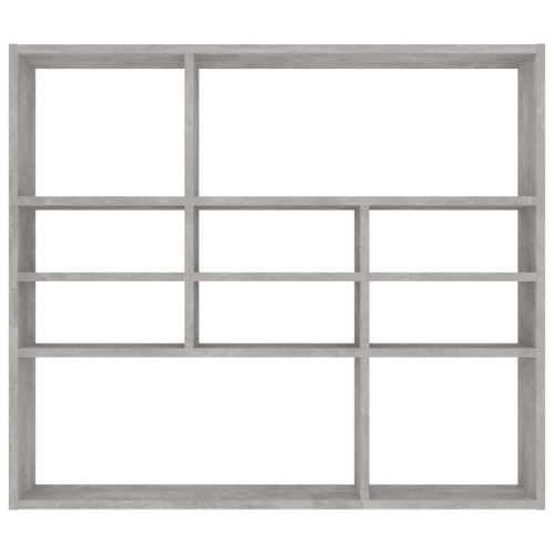 Tablette murale en béton gris VidaXL de 35.4 x 6,3 x 30,7 po