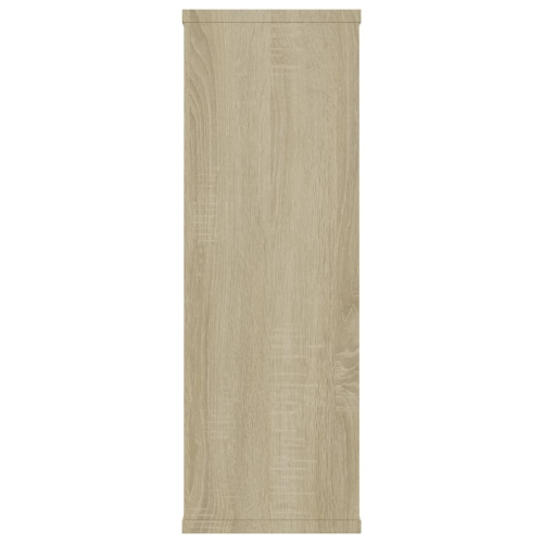 Tablettes murales VidaXL chêne Sonoma 40.9 x 7,9 x 23 po carton renforcé