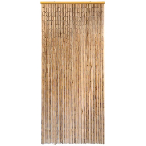 vidaXL Insect Door Curtain Bamboo 35.4"x86.6"