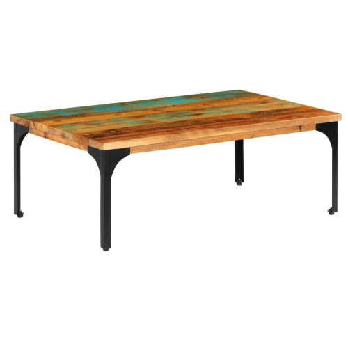VIDAXL  Coffee Table 39.4"x23.6"x13.8" Solid Reclaimed Wood