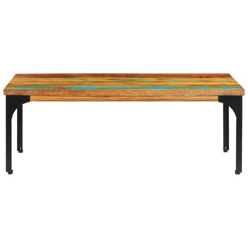 vidaXL Coffee Table 39.4"x23.6"x13.8" Solid Reclaimed Wood