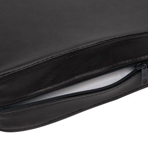 vidaXL Dog Sofa Black 31.5"x19.7"x15.7" Faux Leather