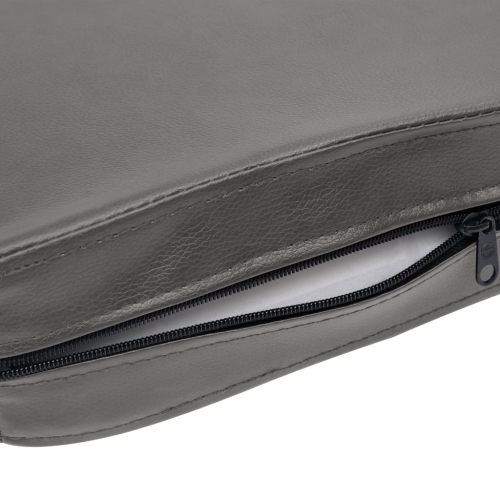 vidaXL Dog Sofa Gray 31.5"x19.7"x15.7" Faux Leather