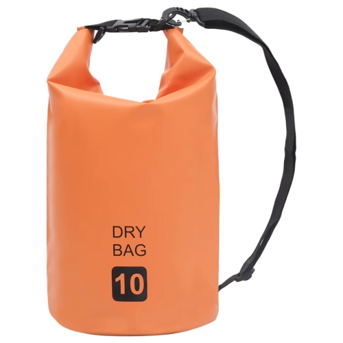 VIDAXL  Dry Bag 2.6 Gal Pvc In Orange