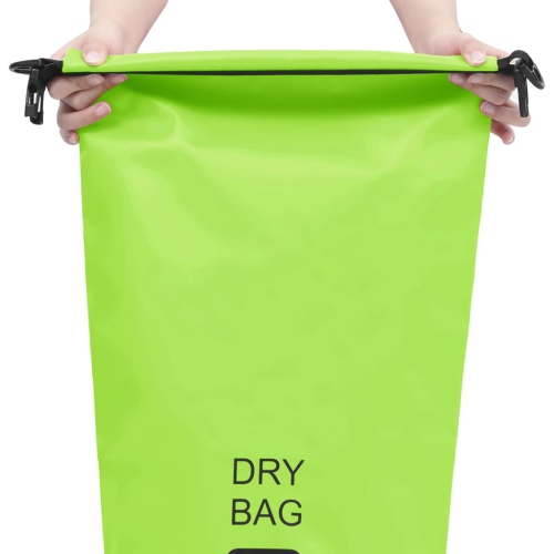 Sac étanche VidaXL, vert, 5.3 gal, PVC