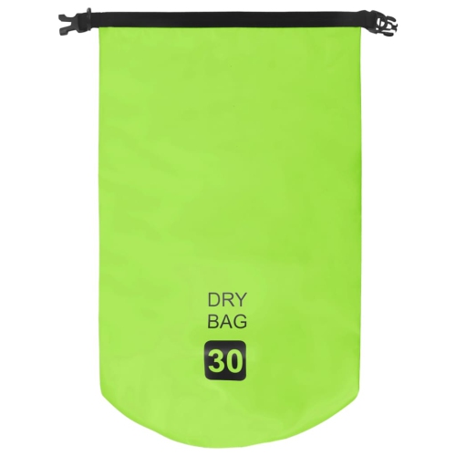 Sac étanche VidaXL, vert, 7.9 gal, PVC