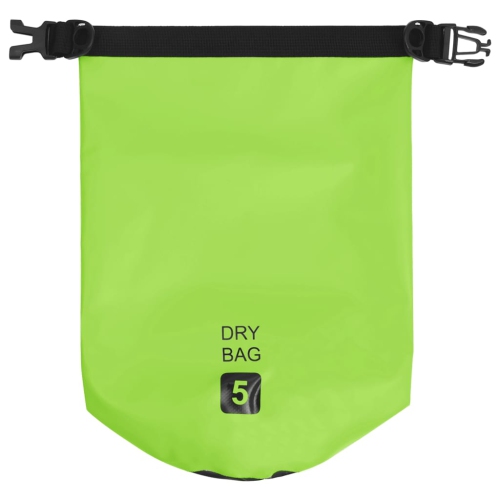 Sac étanche VidaXL, vert, 1.3 gal, PVC