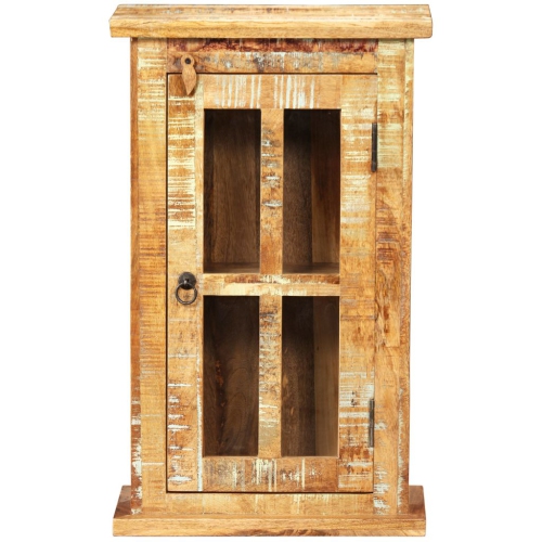 vidaXL Wall Cabinet Solid Reclaimed Wood 17.3"x8.3"x28.3"