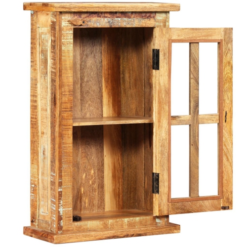 vidaXL Wall Cabinet Solid Reclaimed Wood 17.3"x8.3"x28.3"