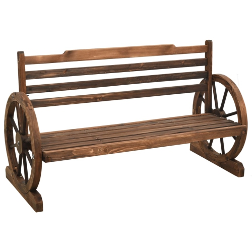 VIDAXL  Patio Bench 44" Solid Firwood