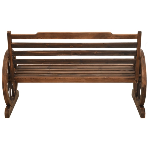 vidaXL Patio Bench 44" Solid Firwood