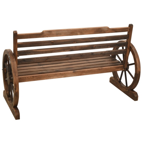 vidaXL Patio Bench 44" Solid Firwood