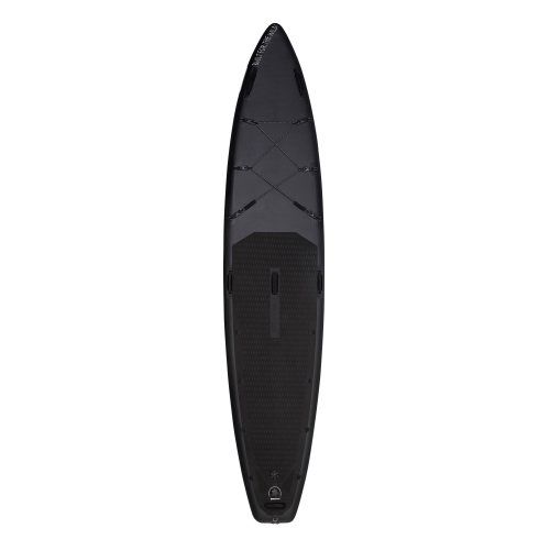 ELITE BLACK XXL 12ft Inflatable Stand up Paddle Board 12'x30"x6"Premium Accessories &Carry Bag| paddle boards w/ 3Fish Fin for Paddling |1-2Person Up