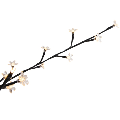 4' LED Lighted Cherry Blossom Flower Tree - Warm White Lights