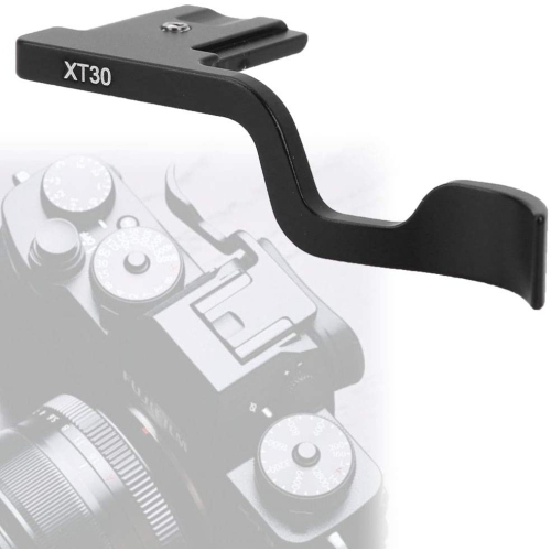 Black Thumb Grip Aluminum Alloy Thumb Up Hand Grip for Fuji XT30 X-T30 Camera