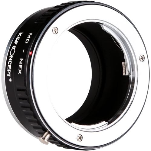 MD to Sony E Lens Mount Adapter, CopCooper Manual Adapter for Minolta MD MC Lens Compatible with Sony E NEX