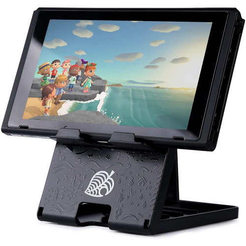 Switch Stand for Nintendo, for Animal Crossing Switch Holder, Adjustable Switch Lite Compact Portable Foldable