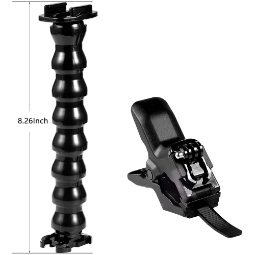 Jaws Flex Clamp Mount Gooseneck Mount for GoPro Hero 6 Hero 5 Hero 4 Session Hero 3+ Hero 3 Arlo Arlo pro Arlo