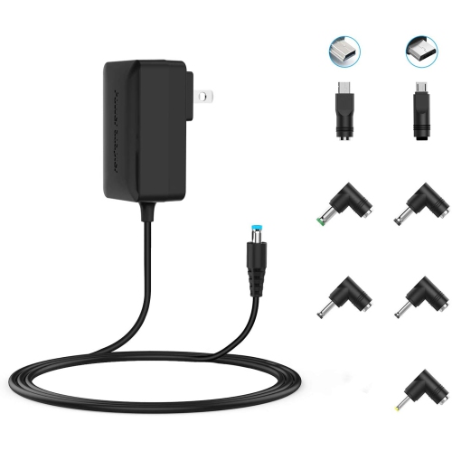 ALBERTATECH  Universal Power Adapter 5V 3A Power Supply Multi-Voltage Adjustable Wall Charger Replacement for Home Electronics