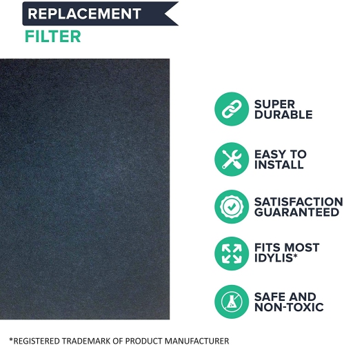 Replacement Filter Compatible with Idylis C Carbon Filter Part # IAF-H-100C, 302656, Fits Idylis