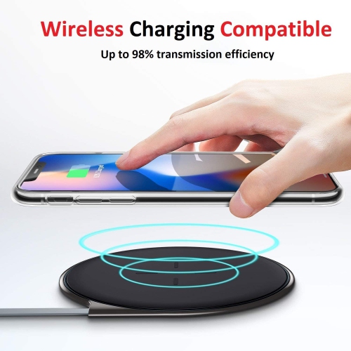 iPhone XR Case - Soft Slim TPU [Crystal Clear] Transparent Protective Back Cover for Apple iPhone XR