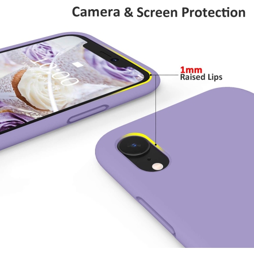 iPhone XR Silicone Case,Liquid Silicone Gel Rubber Anti-Scratch 6.1 inch Phone Case for iPhone XR