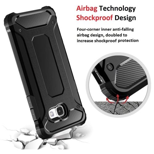 Armor Samsung Galaxy A5 2017 Case, Heavy Duty [4 Corners Shockproof Protection] BumCooper Cover for Samsung Galaxy
