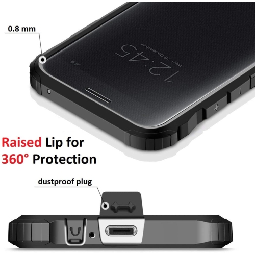 Armor Samsung Galaxy A5 2017 Case, Heavy Duty [4 Corners Shockproof Protection] BumCooper Cover for Samsung Galaxy