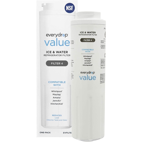 ALBERTATECH  Value By Whirlpool Ice And Water Refrigerator Filter 4, Evfilter4, Single-Pack