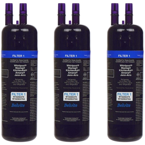 ALBERTATECH  W10295370A Water Filter Compatible With Whirlpool Refrigerator Water Filter 1, W10295370, Edr1Rxd1, P4Rfwb