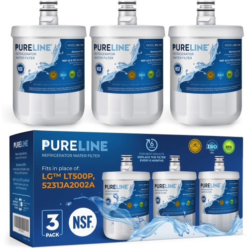 ALBERTATECH  9890 And Lt500P Water Filter Replacement for 9890, Lg Lt500P, Lg 5231Ja2002A, Gen11042Fr-08
