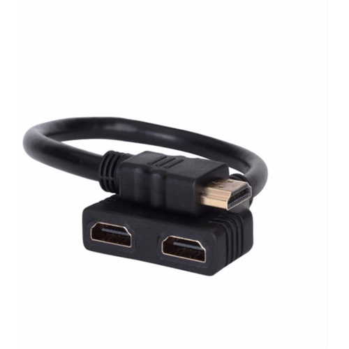 HDMI Cable - HDMI Splitter 1 in 2 Out/HDMI Splitter Adapter Cable HDMI Male to Dual HDMI Female 1 to 2 Way,