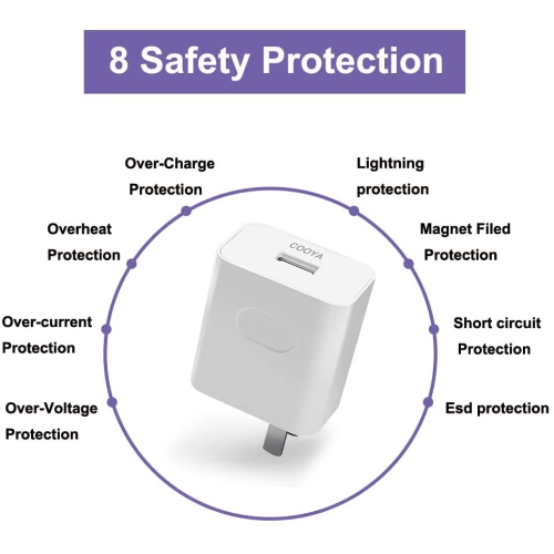 YA for Huawei Supercharge Power Adapter, 4.5V 5A Fast Quick Charger with 3.3FT SuCooper Charging USB C Cable, Super