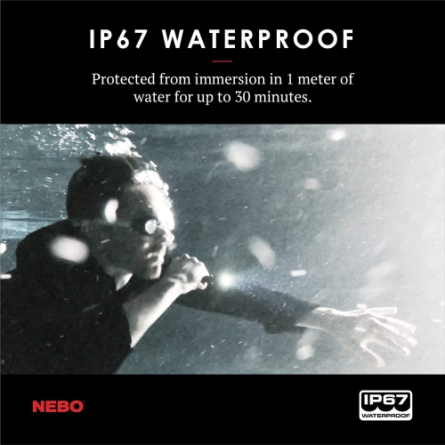 Rechargeable Pen Light Flashlight 360-Lumens Inspector Rechargeable Flashlights Features Flex Power, Meaning it