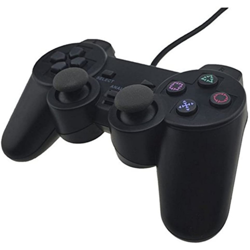 Remplacement de manette avec fil compatible avec le jeu vidéo 2 Shock console PS2/Playstation2 de Sony