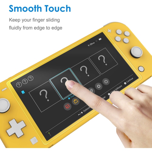 Screen Protector for Nintendo Switch Lite 2019, High Quality Tempered Glass Film, 3-Pack