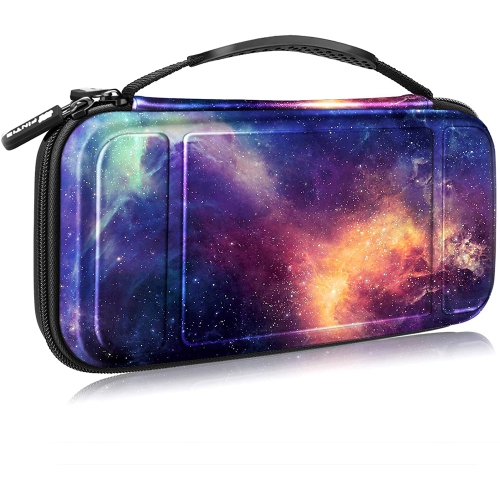 ALBERTATECH  Carry Case for Nintendo Switch Oled Model 2021/switch 2017 - [Shockproof] Hard Shell Protective Cover Travel Bag