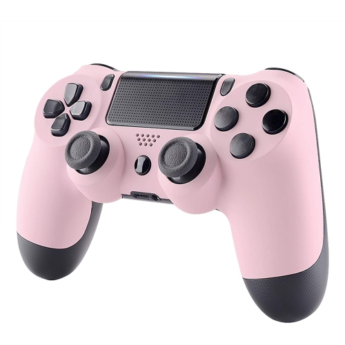 Cherry Blossoms Pink Faceplate Cover, Soft Touch Front Housing Shell Case for PS4 Slim Pro Controller