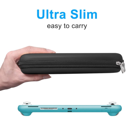 4 in 1 Accessories Kit Compatible with Nintendo Switch Lite, Travel Bag, Carrying Case & Protective Case &