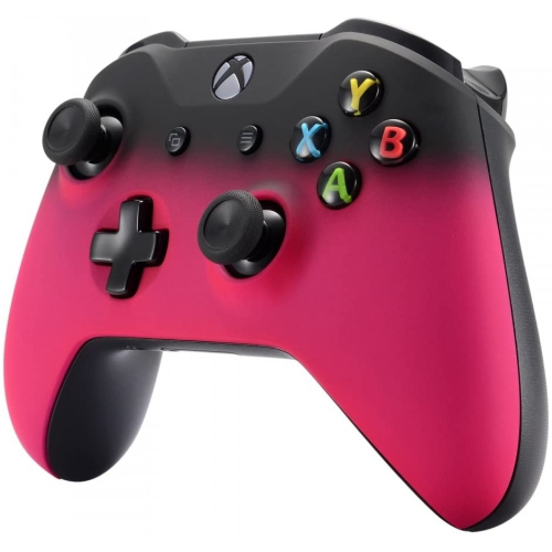 Shadow Rose Red Faceplate Cover, Soft Touch Front Housing Shell Case, Comfortable Soft Grip Replacement Kit