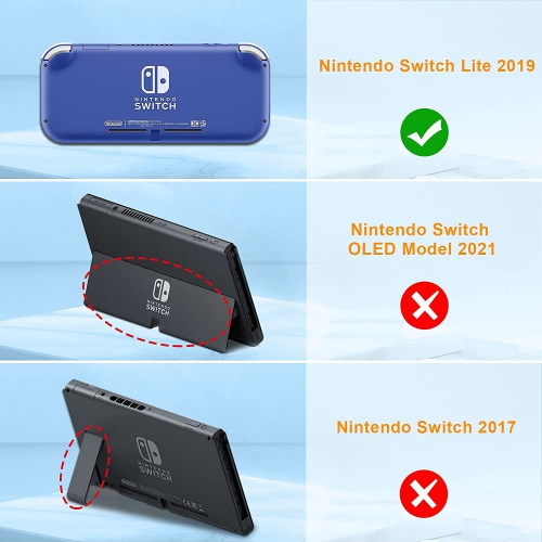 Étui de transport rigide protecteur pour Nintendo Switch Lite 2019 - [antichoc] avec 15 cartouches de jeu/2