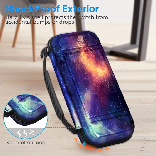 Étui de transport rigide protecteur pour Nintendo Switch Lite 2019 - [antichoc] avec 15 cartouches de jeu/2