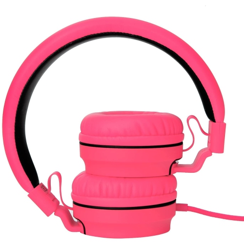 952 Stereo On Ear Foldable Headphones, Adjustable Headband with Microphone 3.5mm for Adults Childrens Kids,