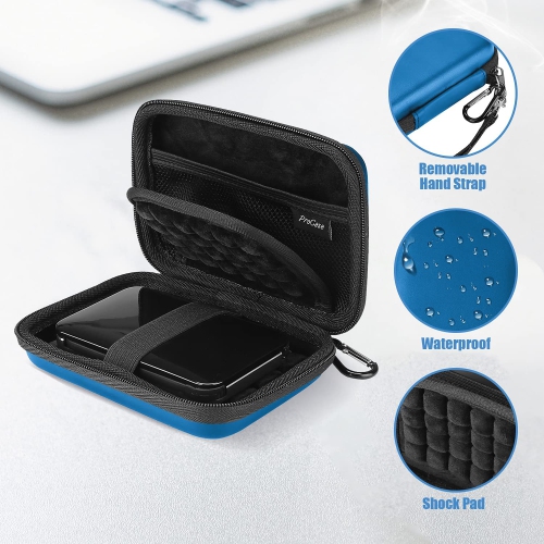 Portable Hard Drive Case for Toshiba Canvio Western Digital WD Elements My Passport Seagate Portable