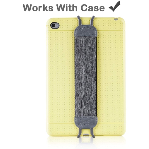 Security Hand Strap Holder for Tablets, iPad, & e-Readers - iPad Pro, iPad, iPad Mini 4, iPad Air 2, Samsung Galaxy