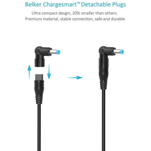 Chargeur universel de 90 w pour portable; Adaptateur d’alimentation c.a.; Cordon d’alimentation c.a.; pour ordinateur portatif Dell Compaq HP d’Asus