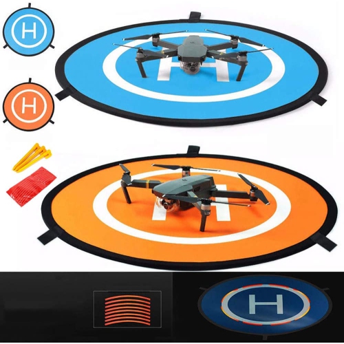 30 Inch(75CM) Drone and Quadcopter ng Pad RC Aircraft Soft Launch Mat Surface Made of Waterproof